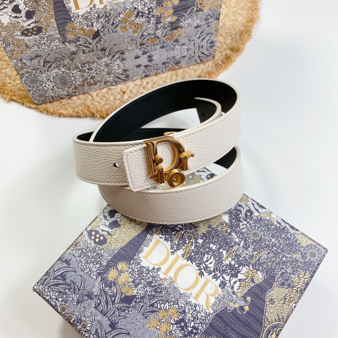 D*ior Belts Top Quality 34MM