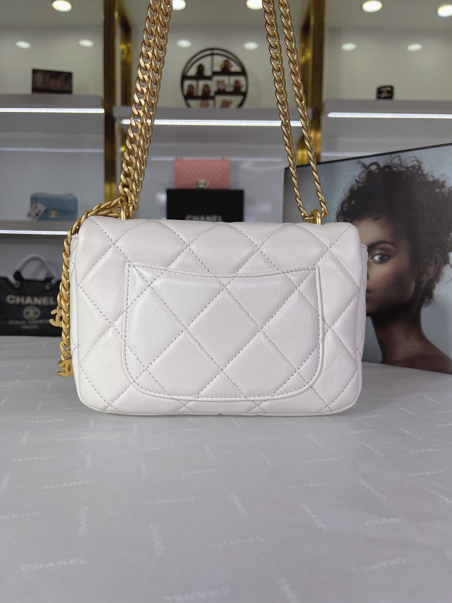 C*hanel Bag Top Quality 18.5*14*5*cm