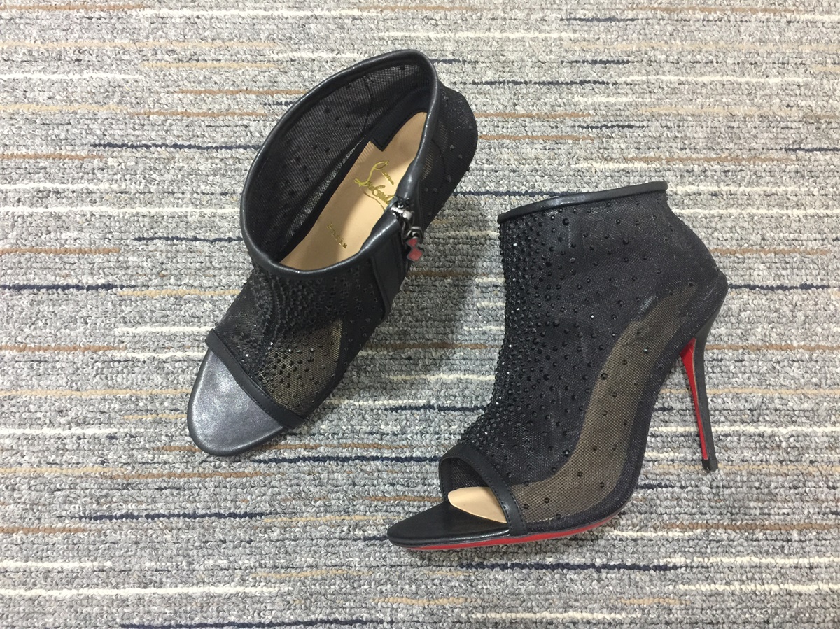 Women C*hristian L*ouboutin Top Boot