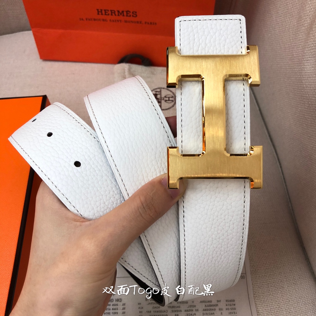 H*ermes Belts Top Quality 3.8CM