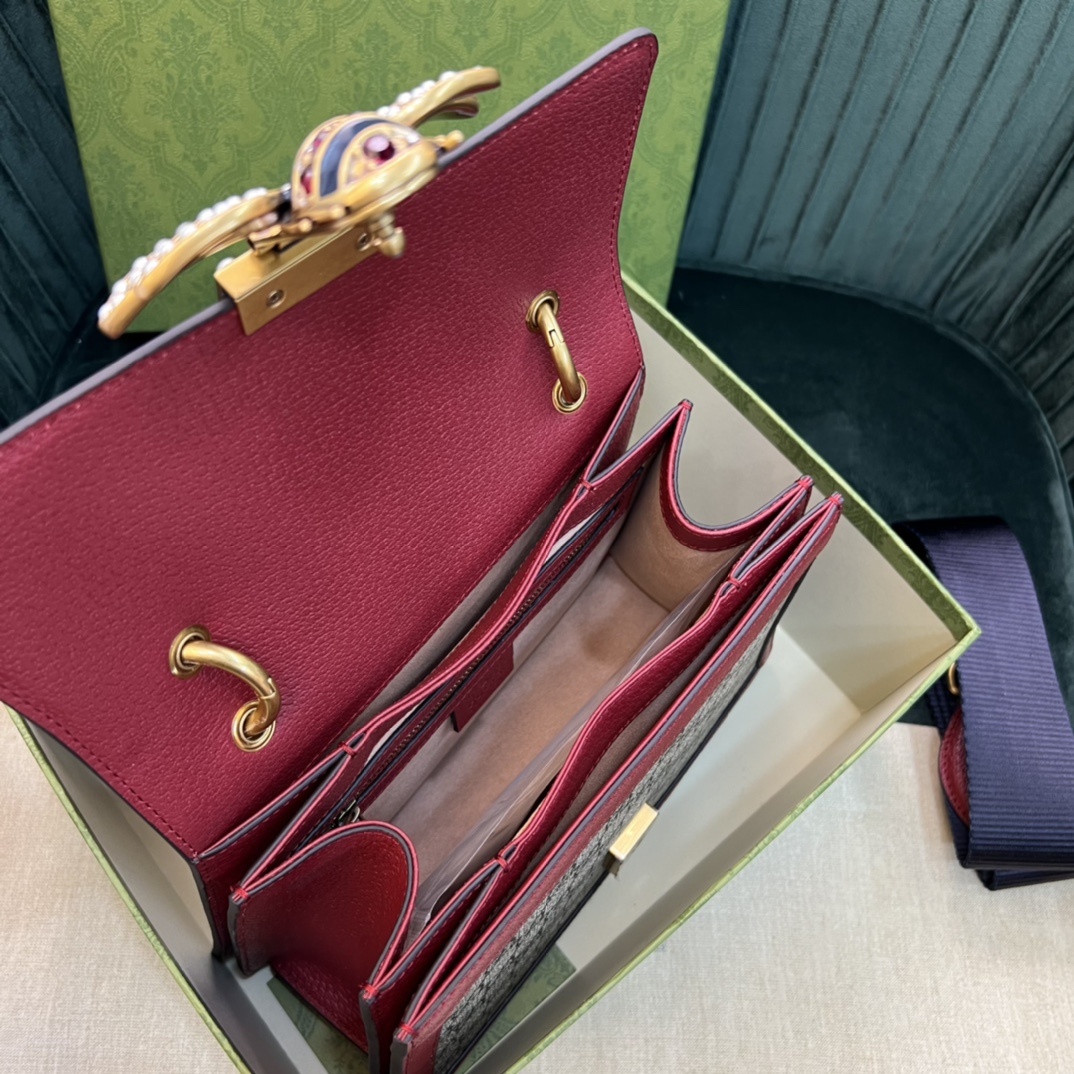 G*ucci Bag Top Quality 25.5*17.5*13CM