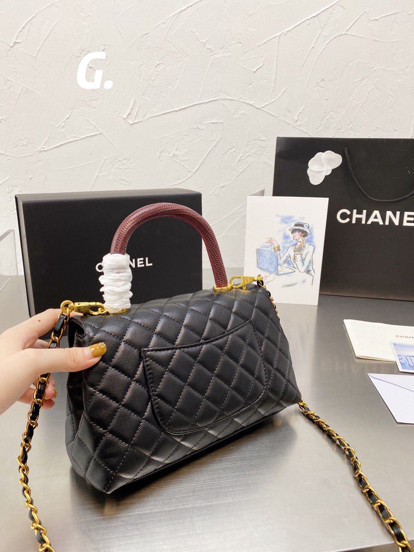 C*hanel Top Bag 24*13cm