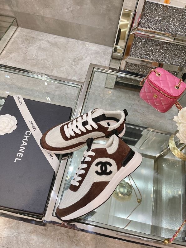 Women C*hanel Top Sneaker