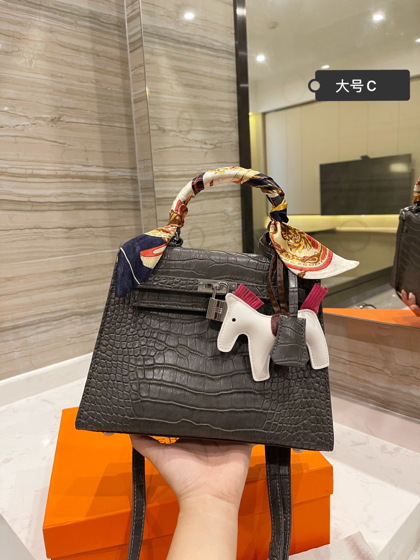 H*ermes Top Bag 25CM