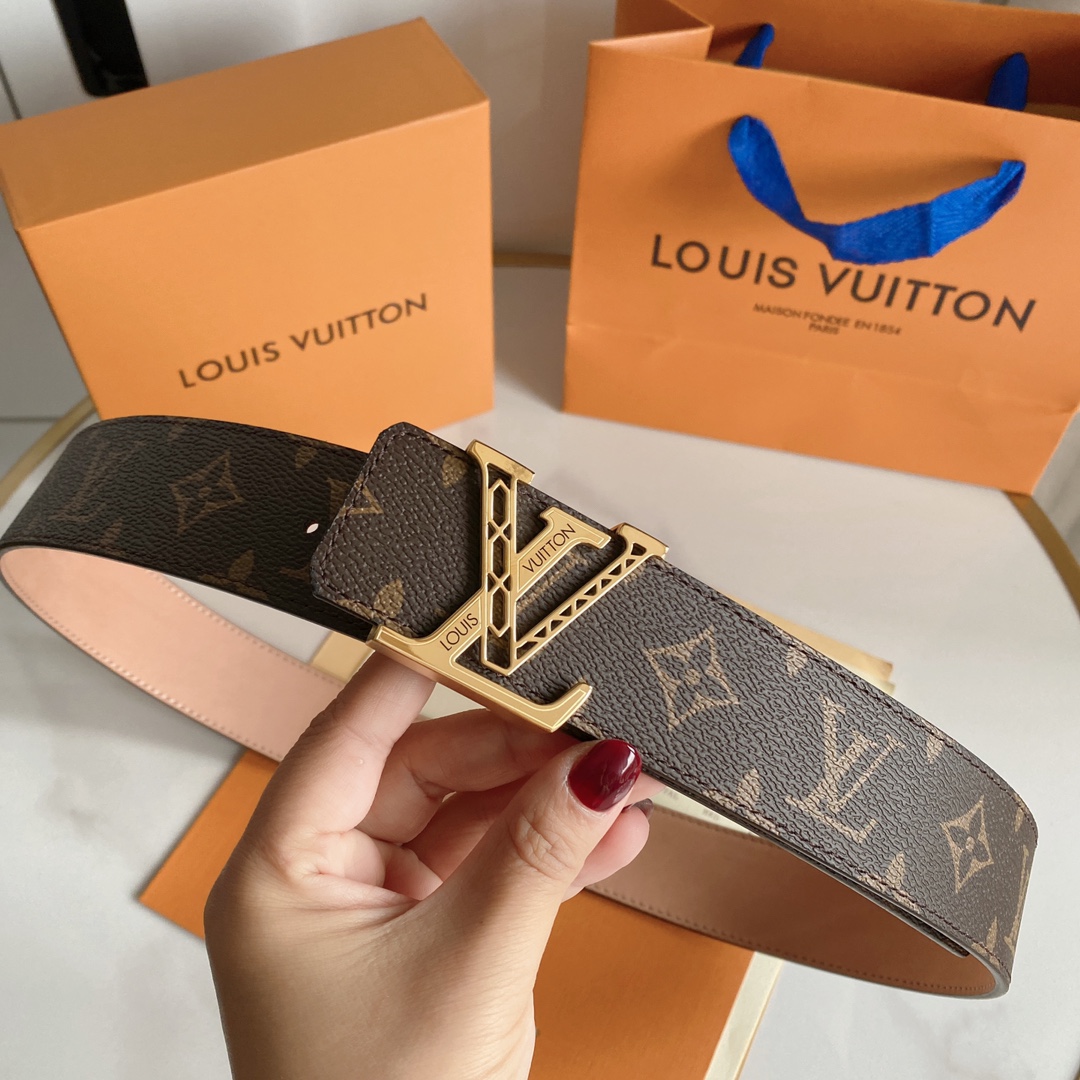L*ouis V*uitton Belts Top Quality 40MM