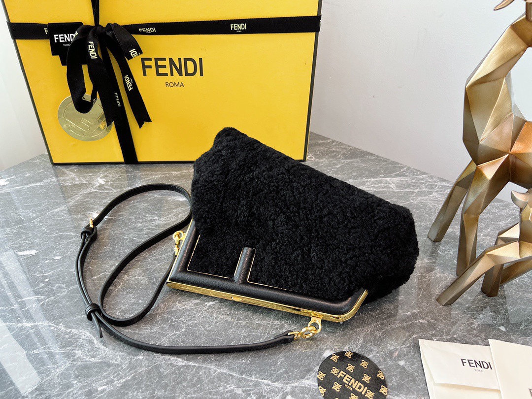 F*endi Bag Top Quality 25*9*18CM