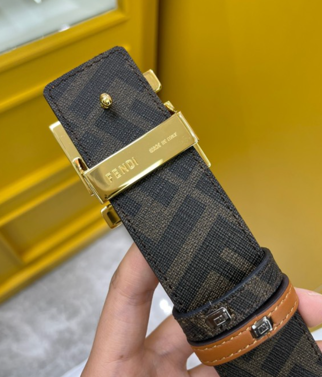 F*endi Belts Top Quality 35MM