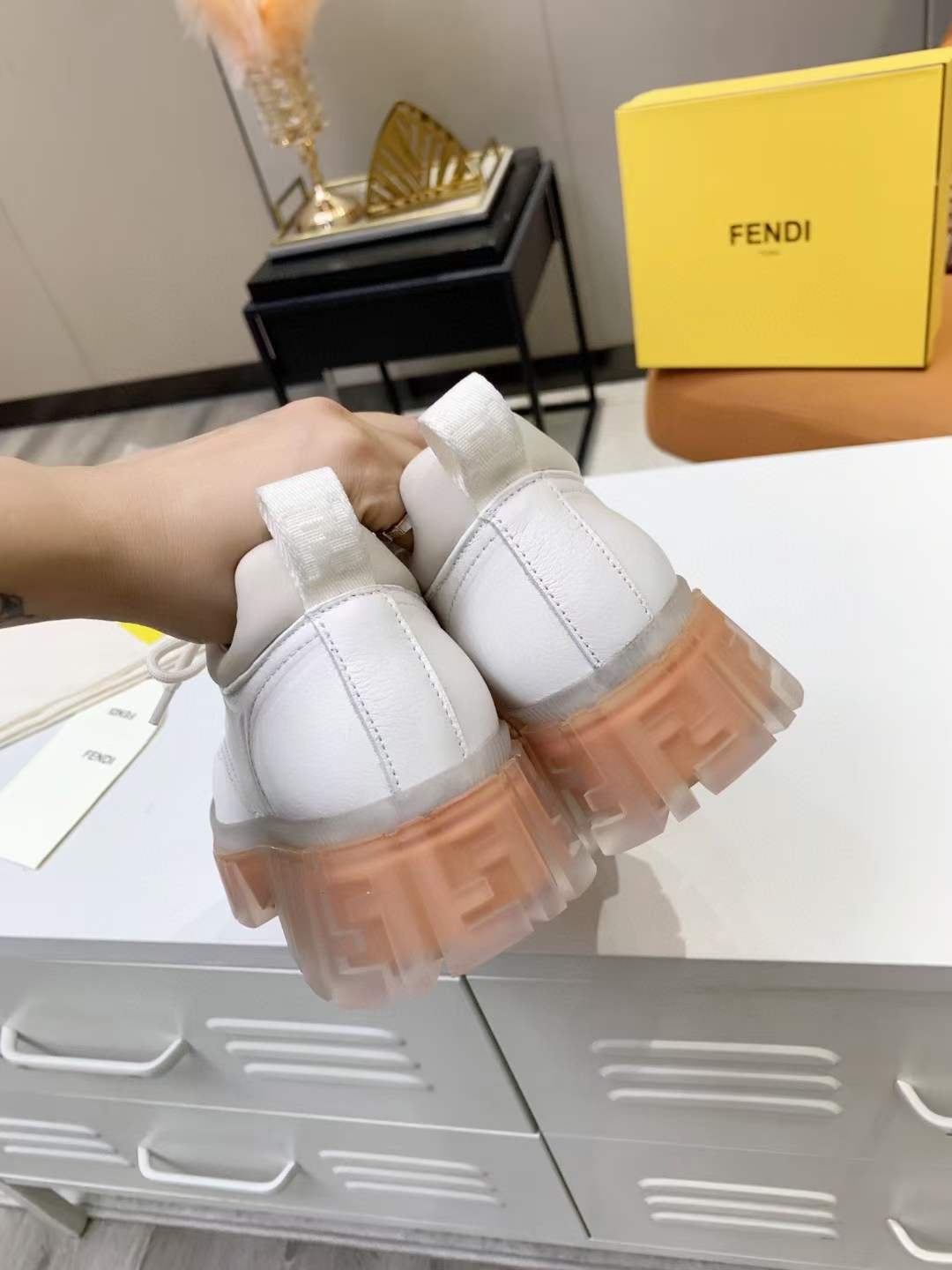 Women F*endi Top Sneakers