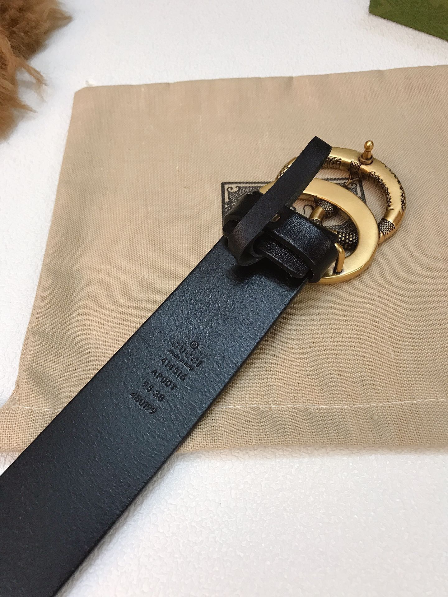 G*ucci Belts Top Quality 38MM