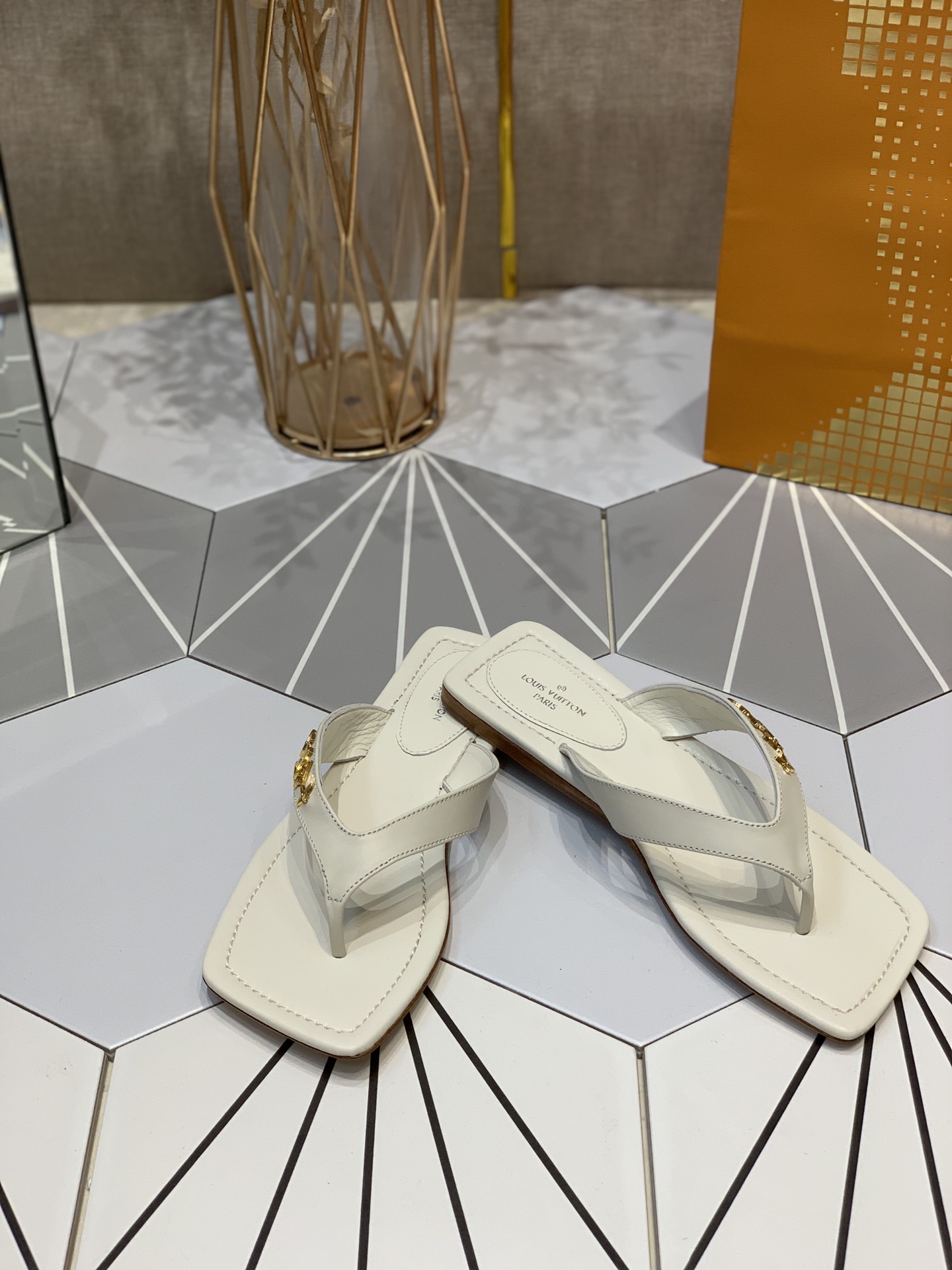 Women L*ouis V*uitton Top Slippers