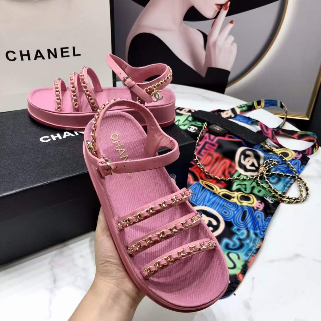 Women C*hanel Top Sandals