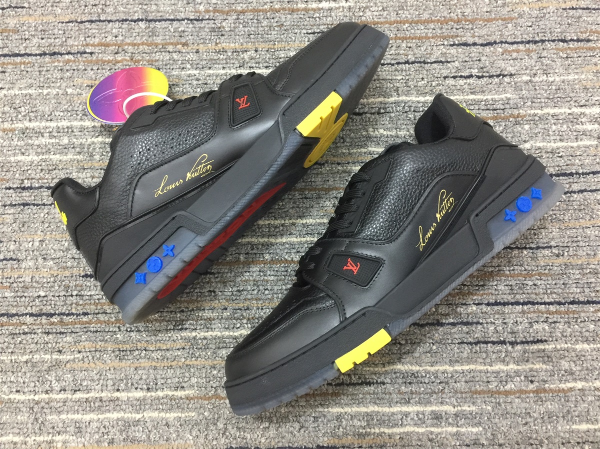 Men L*ouis V*uitton Top Sneakers