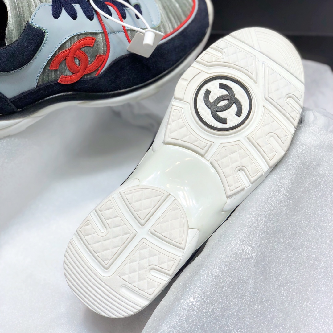 Men Women C*hanel Top Sneaker