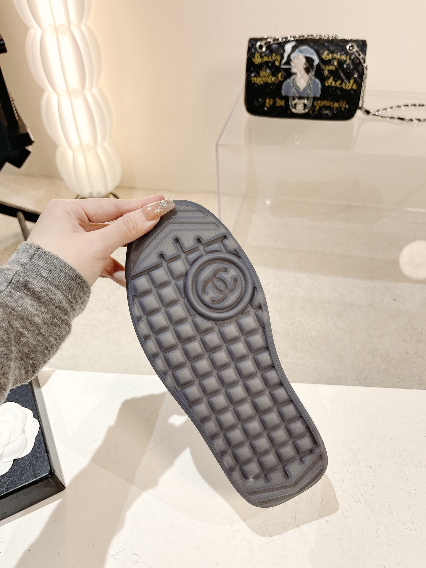 Women C*hanel Top Sneaker