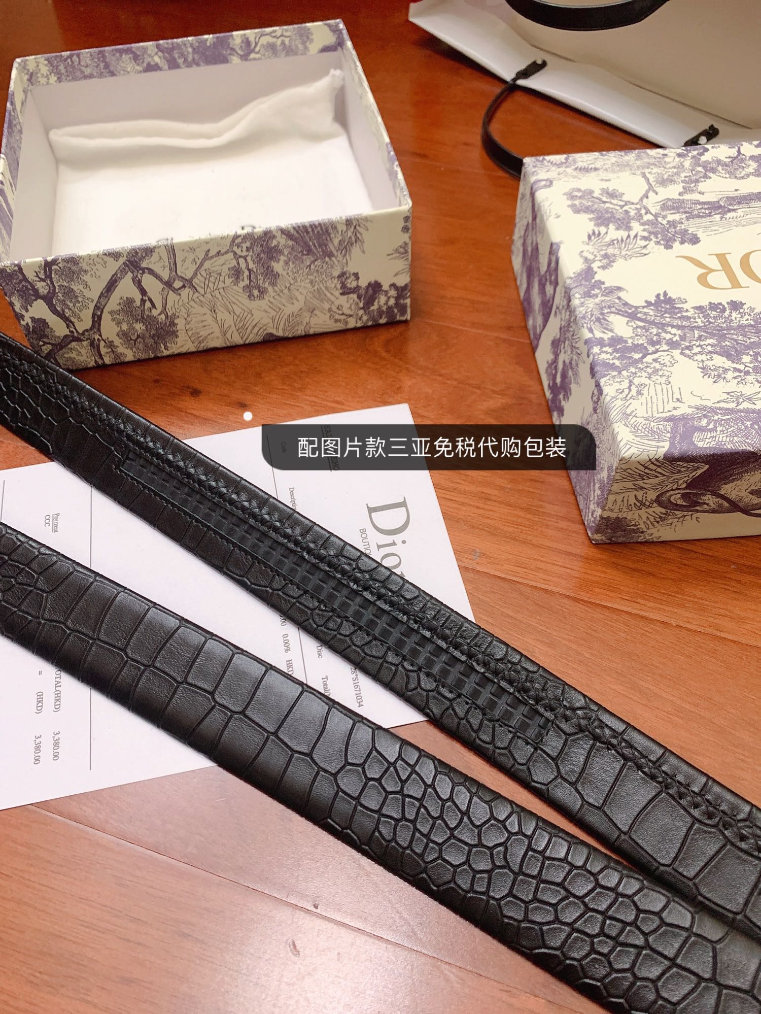 D*ior Belts Top Quality 35MM