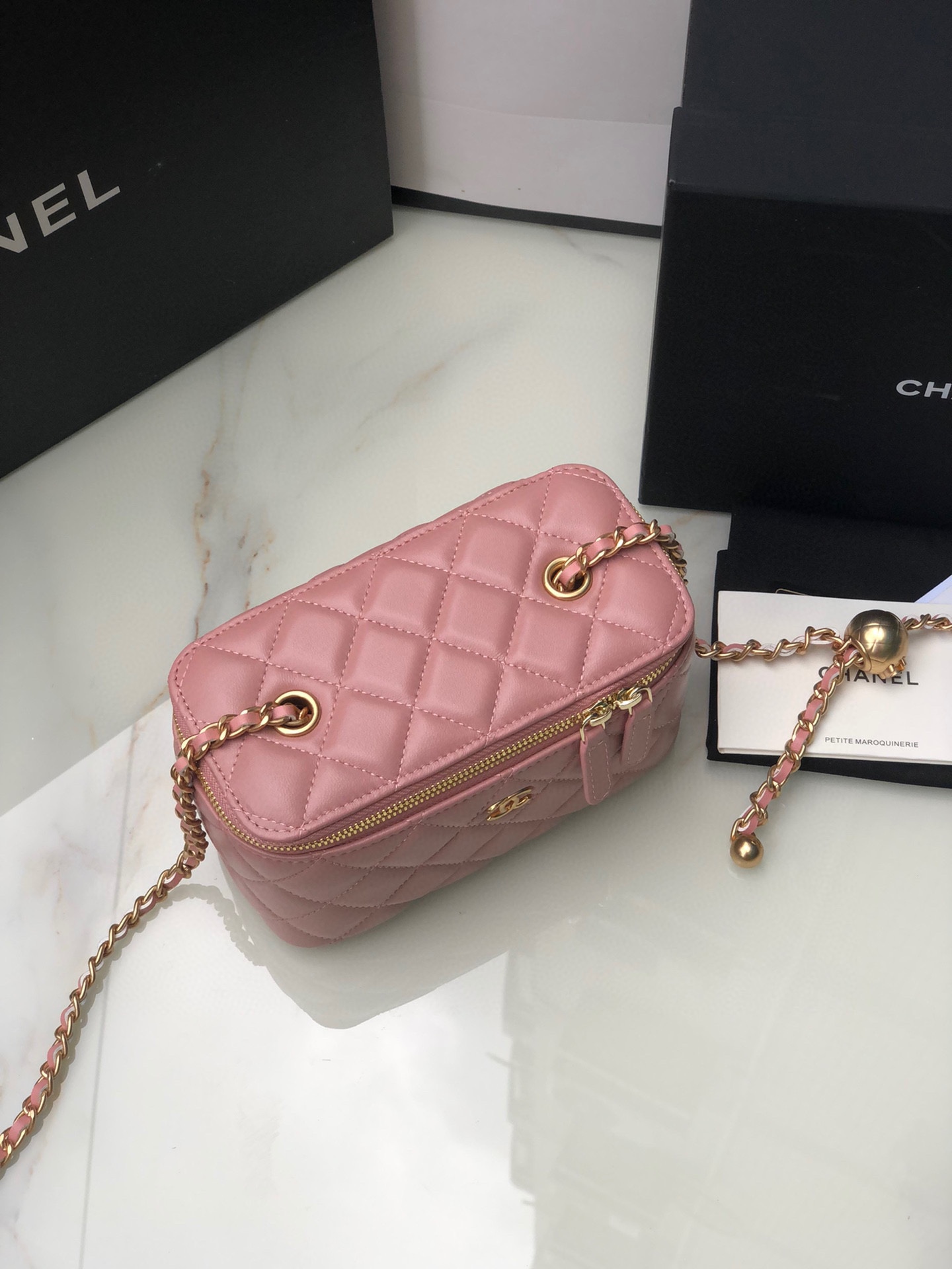 C*hanel Top Bag 17*9.5*8CM