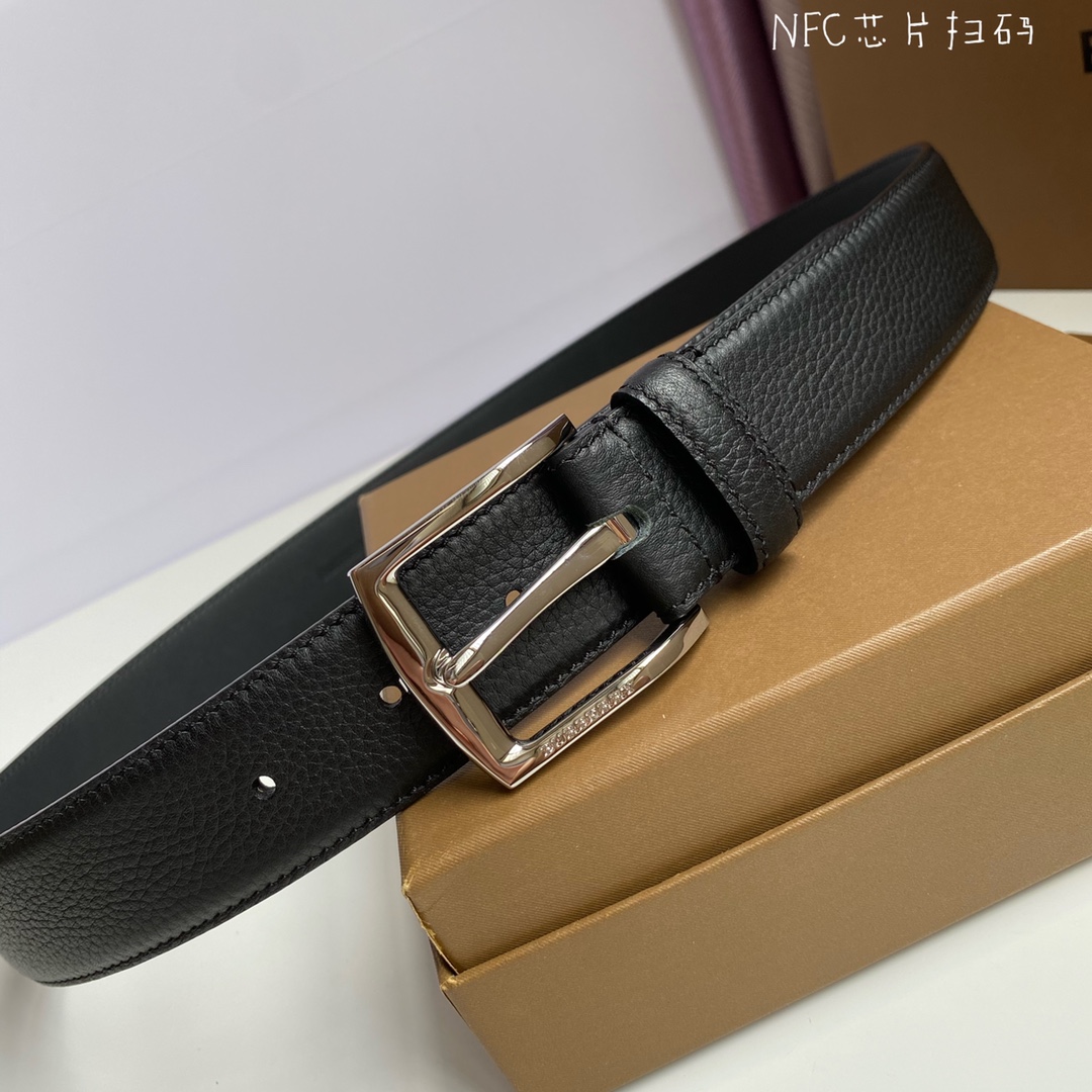 B*urberrry Belts Top Quality 35mm