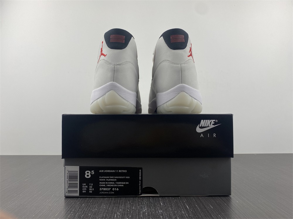 Air Jordan 11 “Platinum Tint” 378037-016