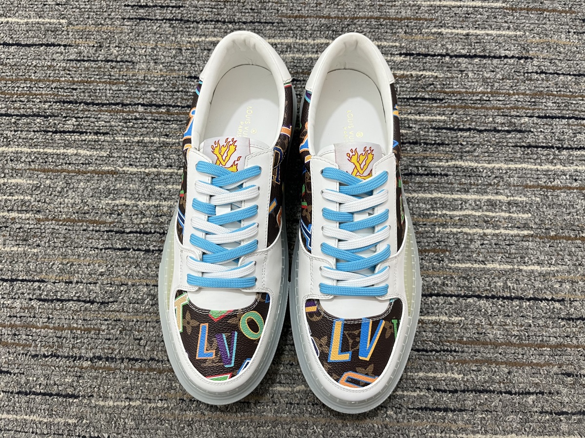 Men L*ouis V*uitton Top Sneakers