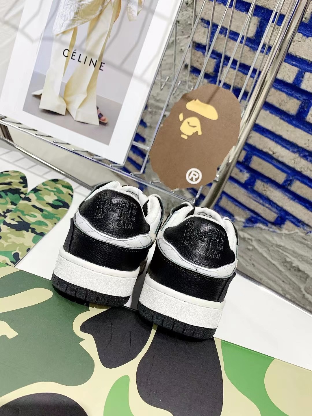 Men Women B*ape Top Sneaker