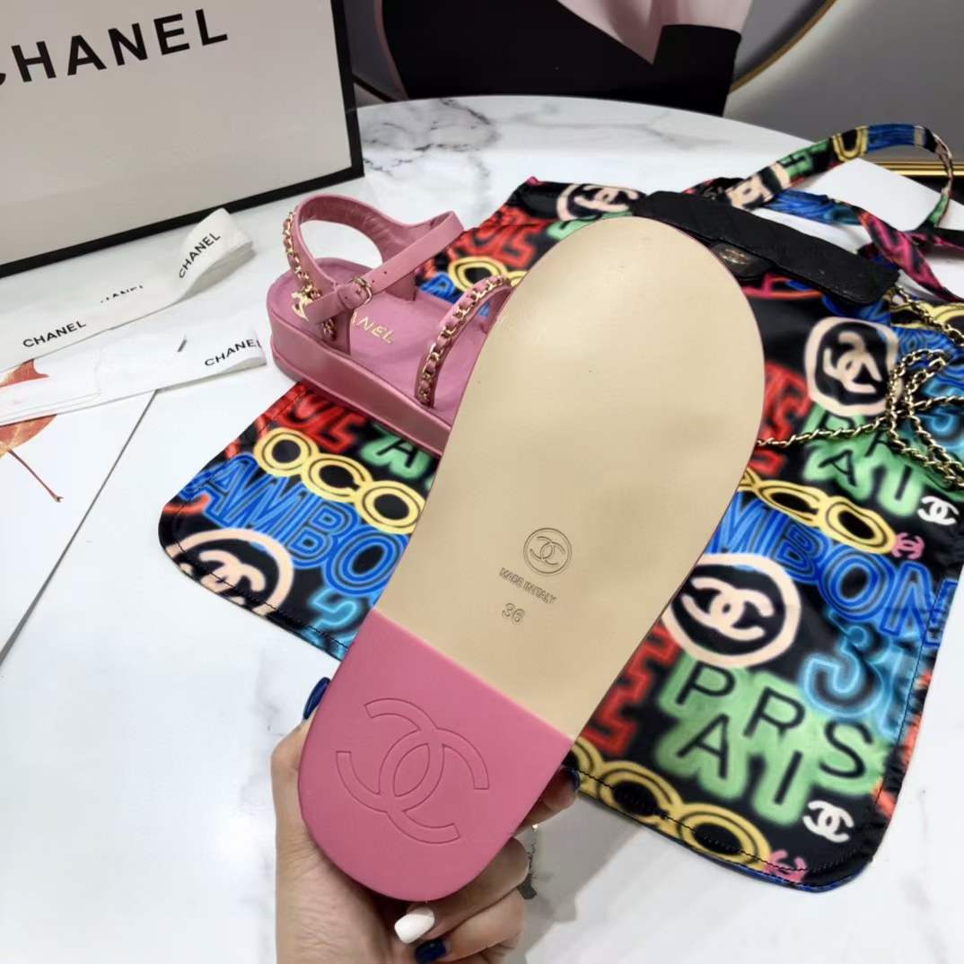 Women C*hanel Top Sandals