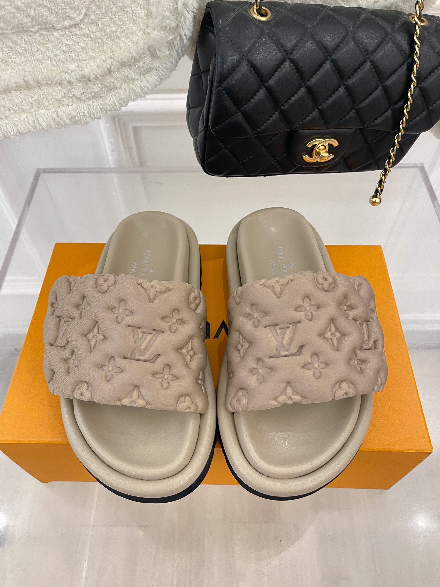 Men Women L*ouis V*uitton Top Sandals