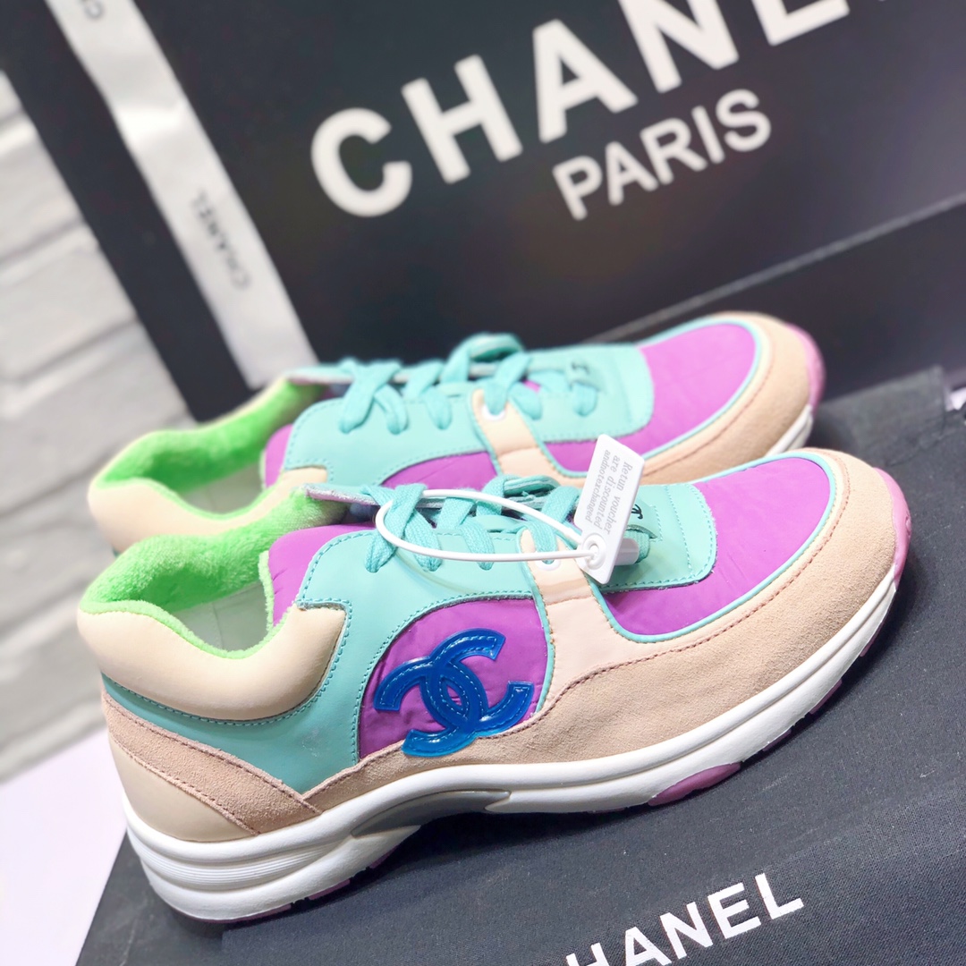Women C*hanel Top Sneaker