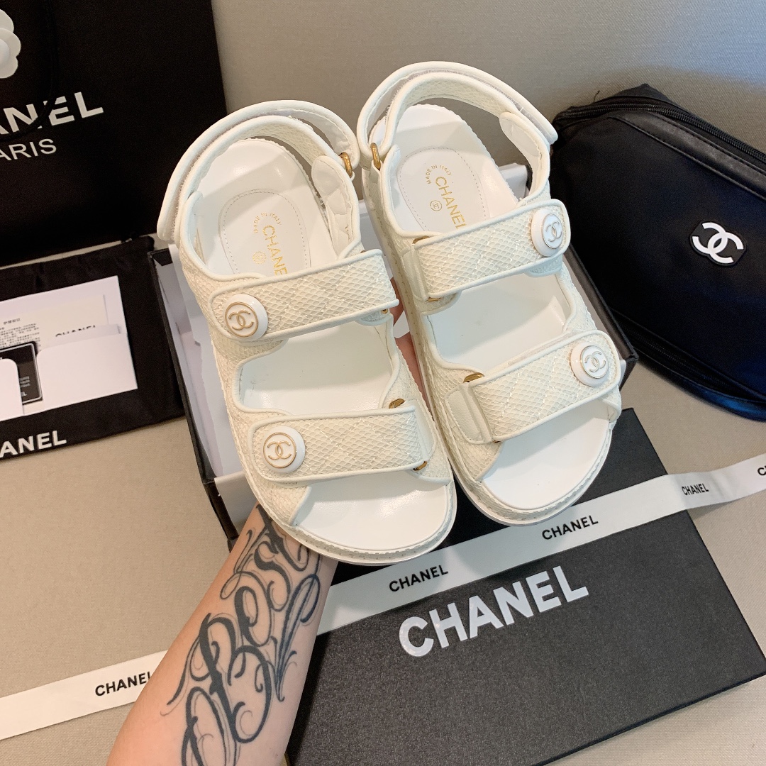 Women C*hanel Top Sandals