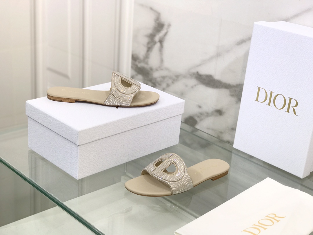 Women D*ior Top Sandals