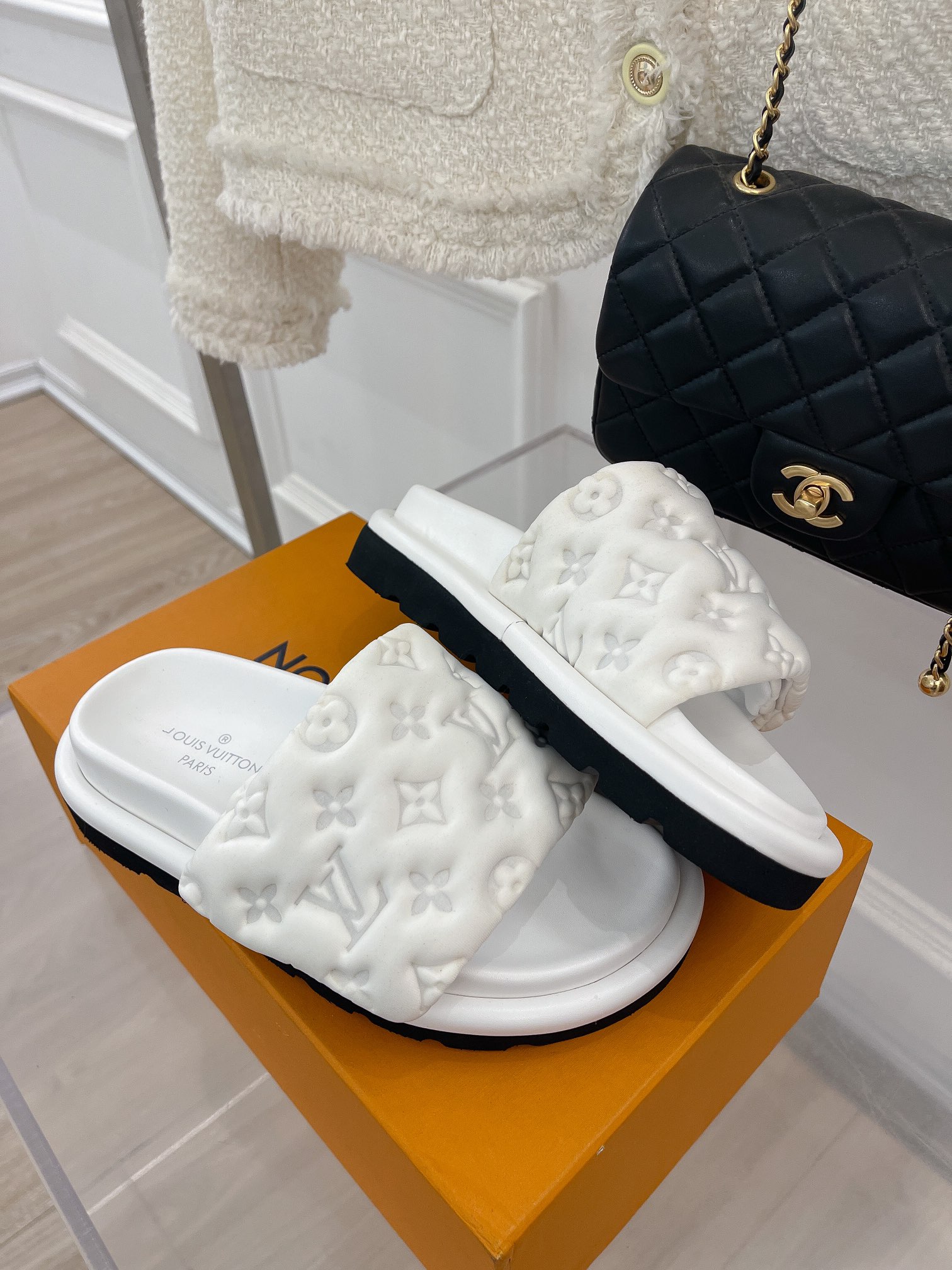 Men Women L*ouis V*uitton Top Sandals