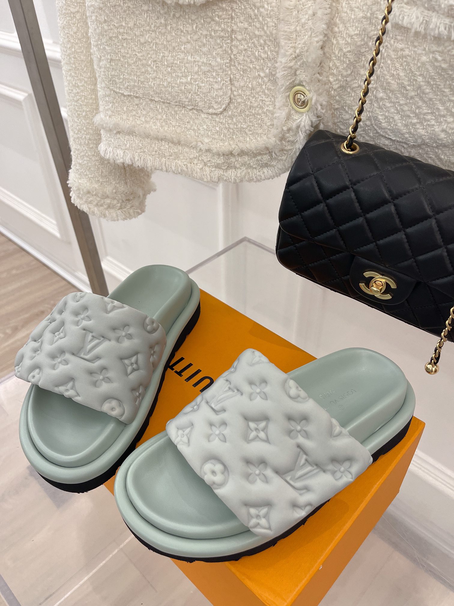 Men Women L*ouis V*uitton Top Sandals