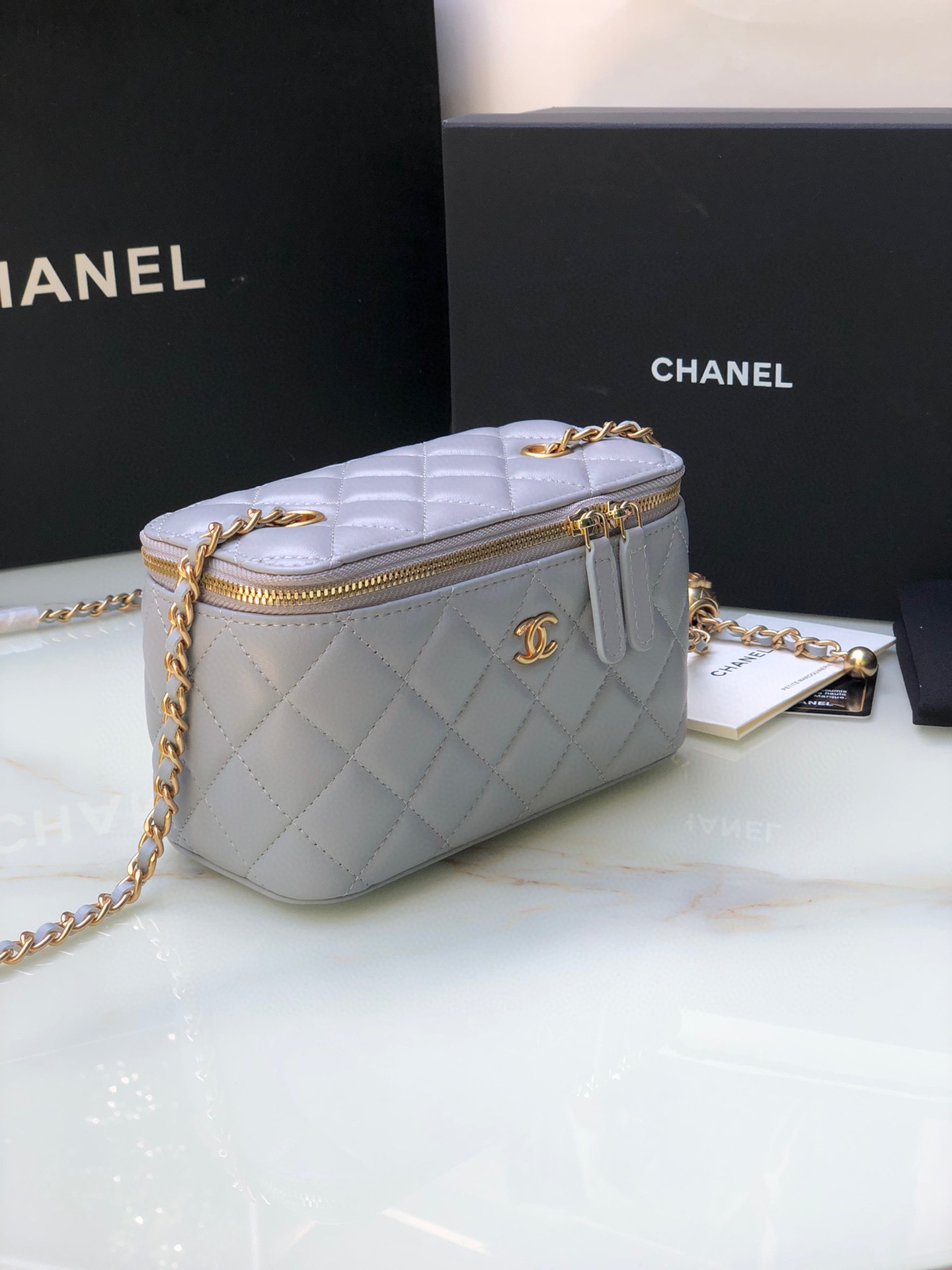 C*hanel Top Bag 17*9.5*8CM