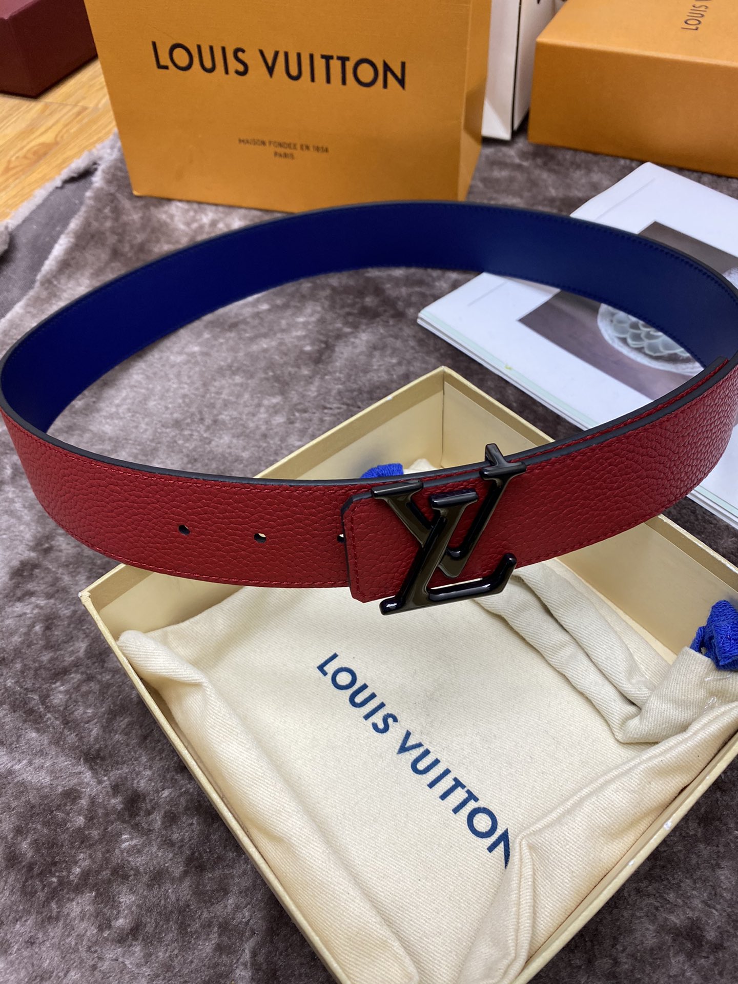 L*ouis V*uitton Belts Top Quality 40MM