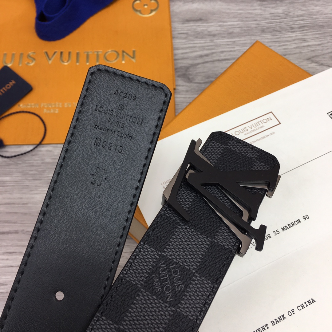 L*ouis V*uitton Belts Top Quality 40MM