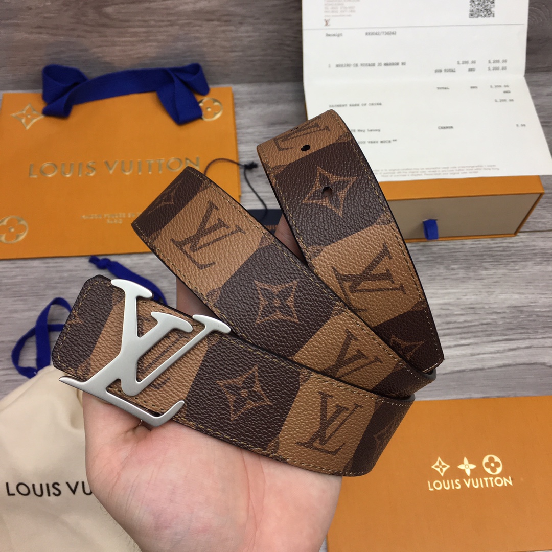 L*ouis V*uitton Belts Top Quality 40MM