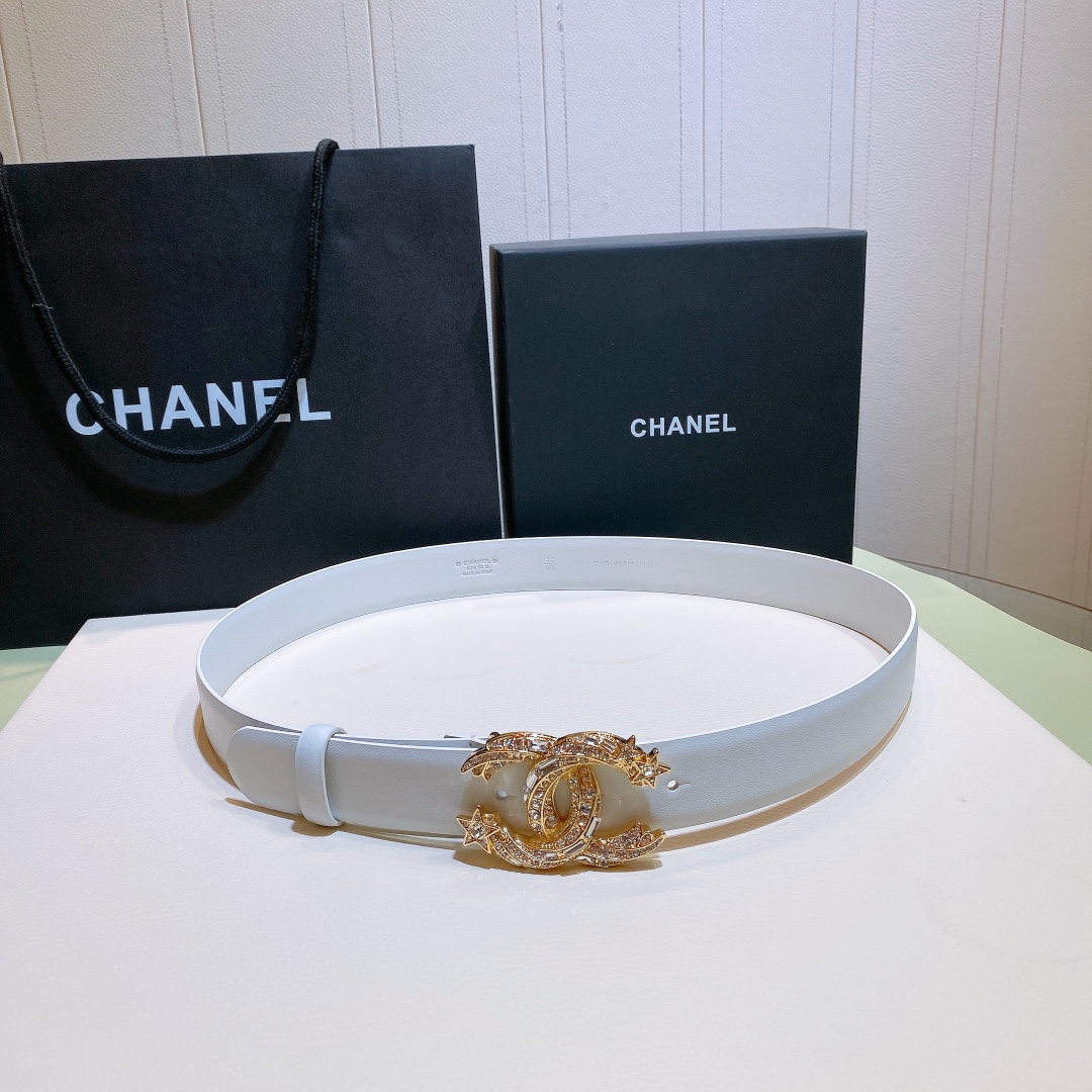C*hanel Belts Top Quality 30MM