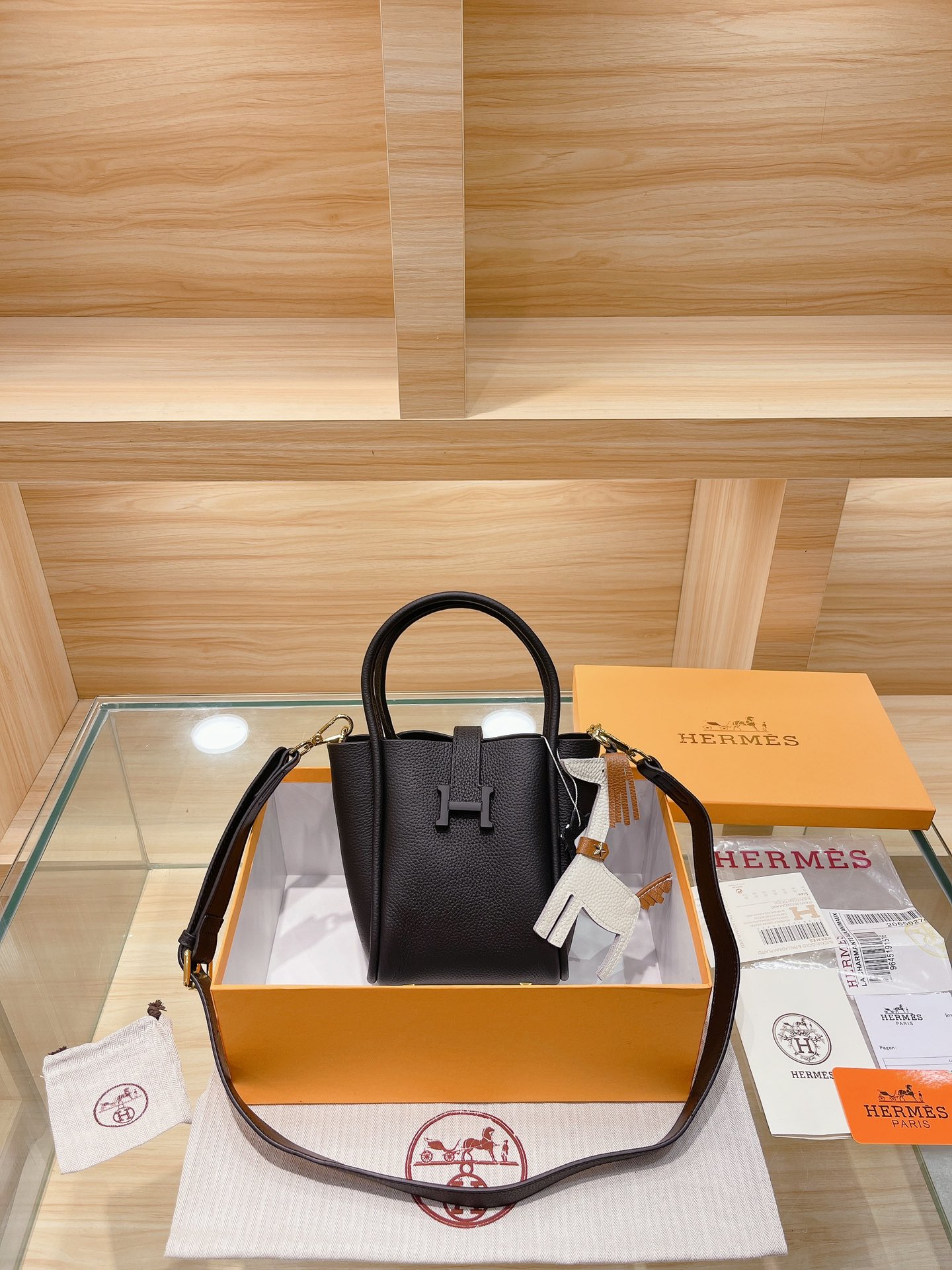 H*ermes Top Bag 15*18cm