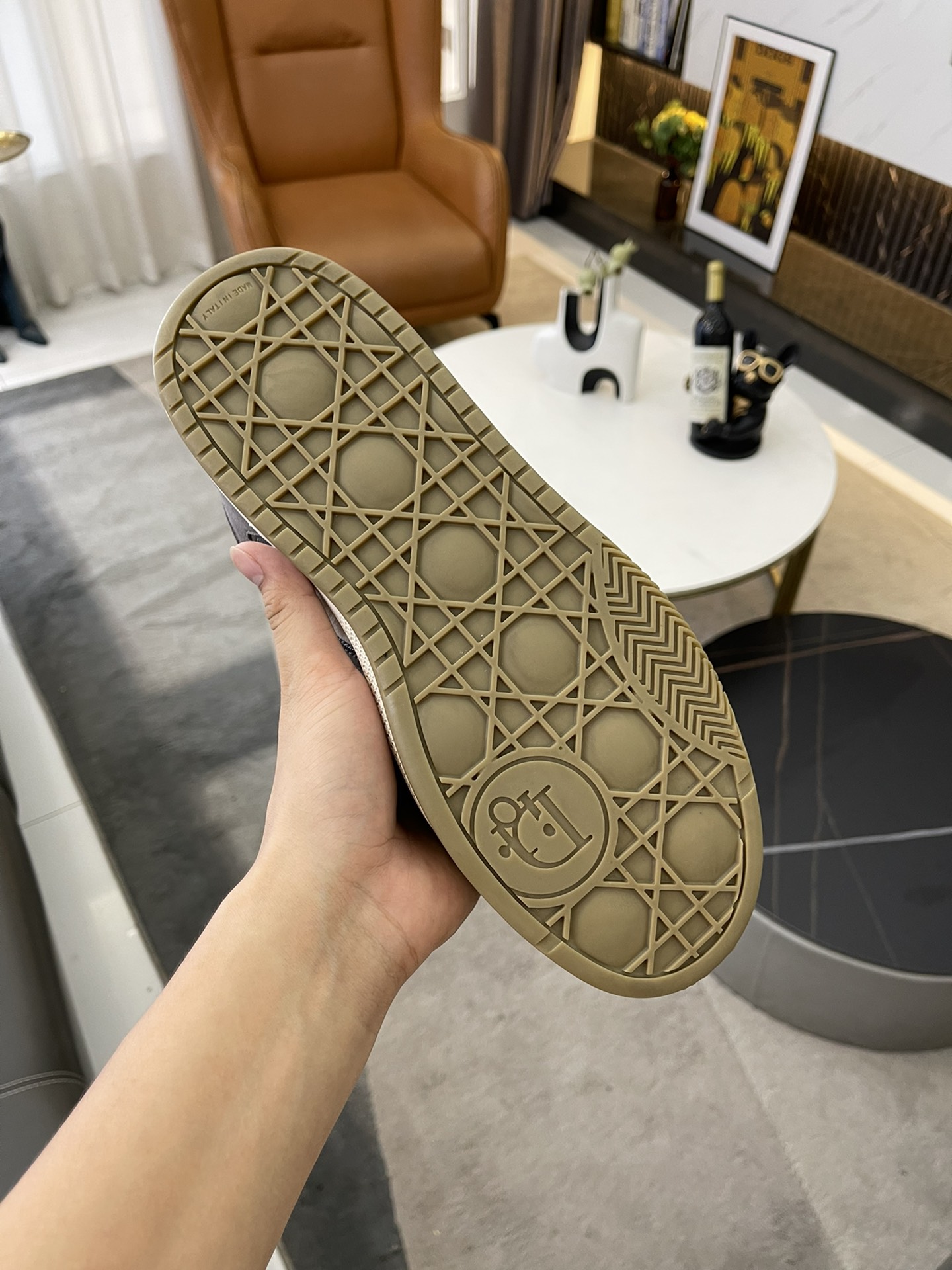 Men Women D*ior Top Sneakers