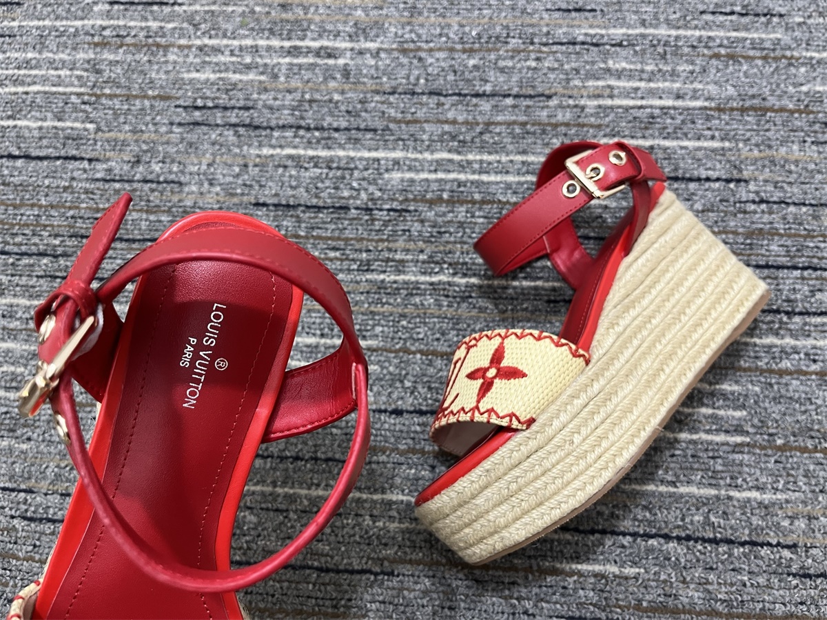 Women L*ouis V*uitton Top Sandals