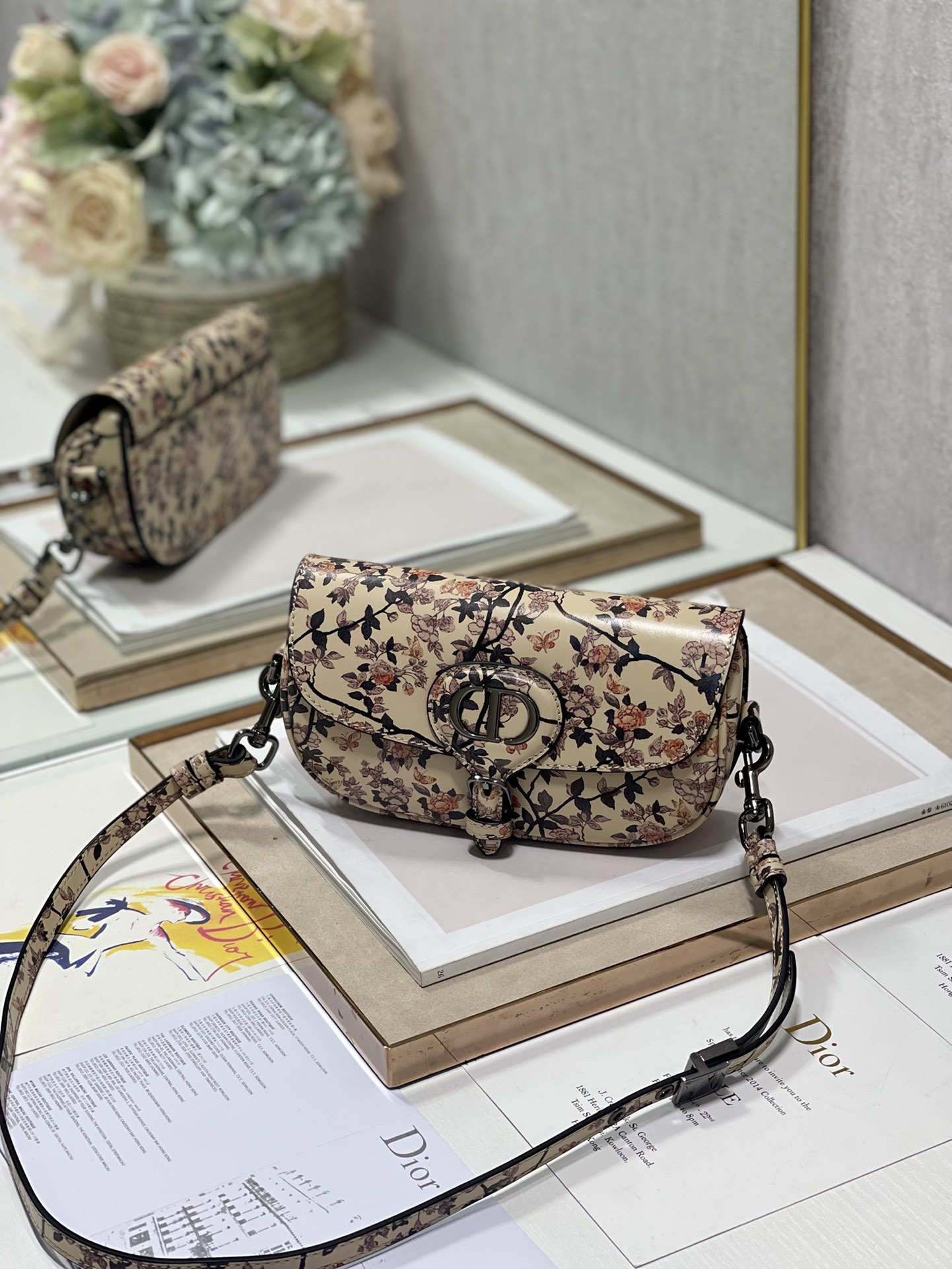 D*ior Bag Top Quality 21*5*12CM