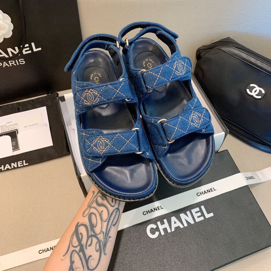 Women C*hanel Top Sandals