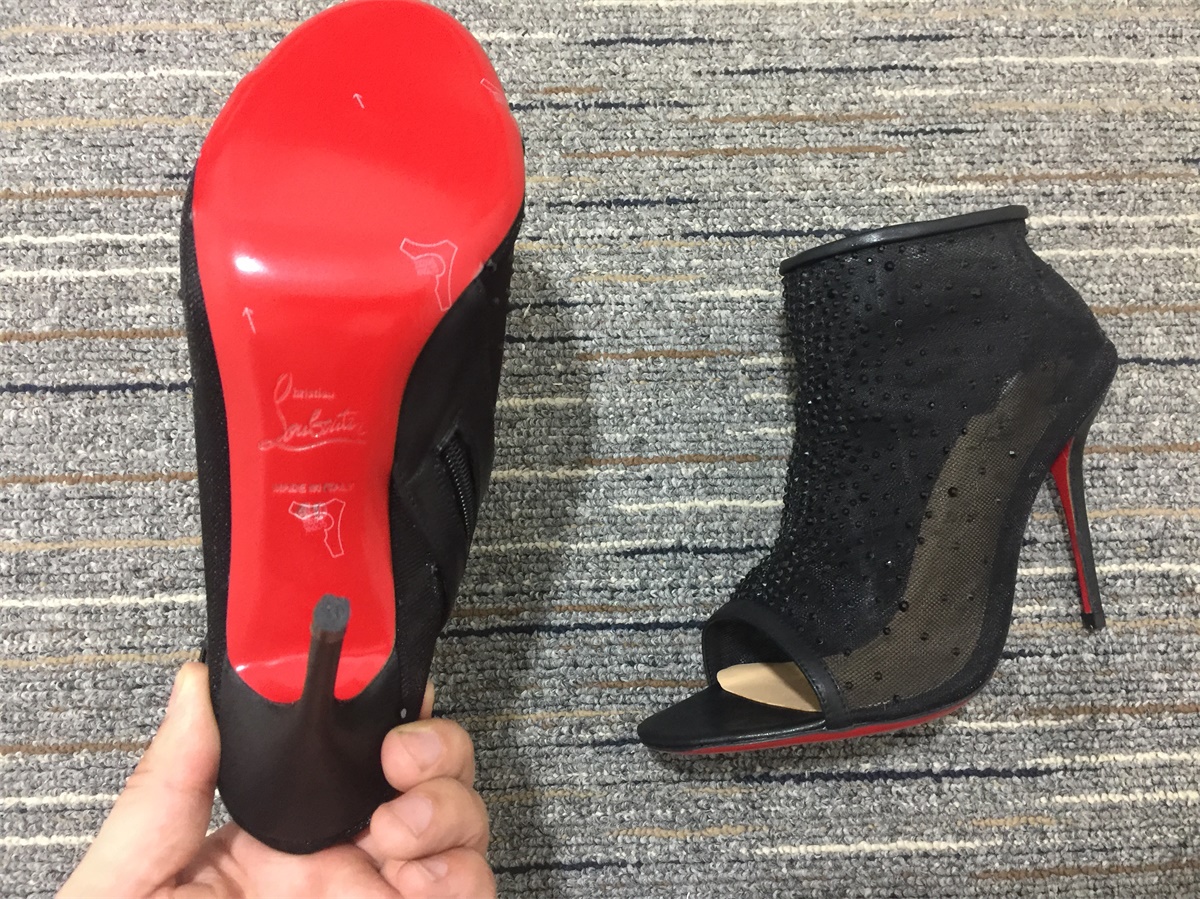 Women C*hristian L*ouboutin Top Boot