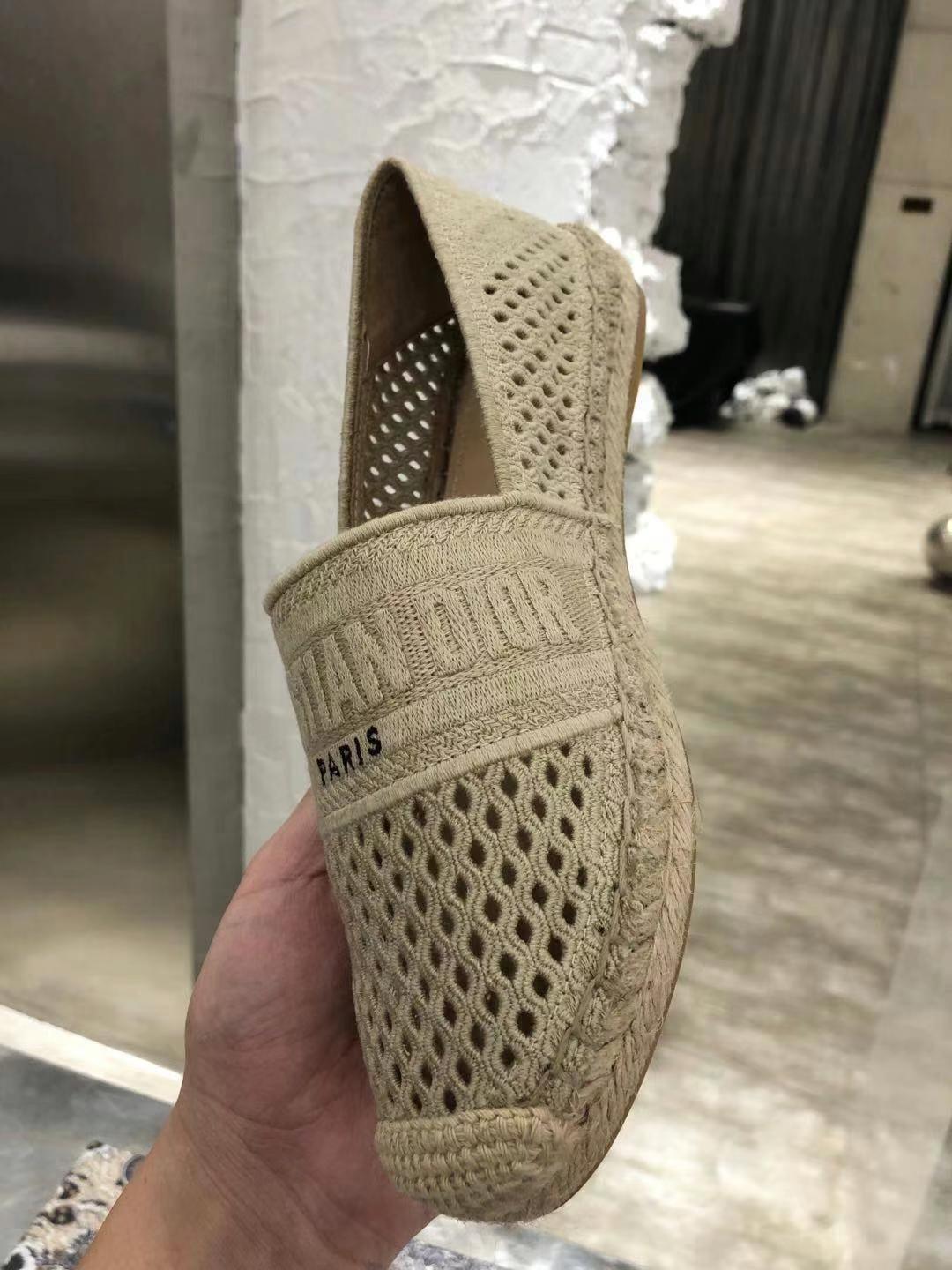 Women D*ior Top Espadrille Sandals