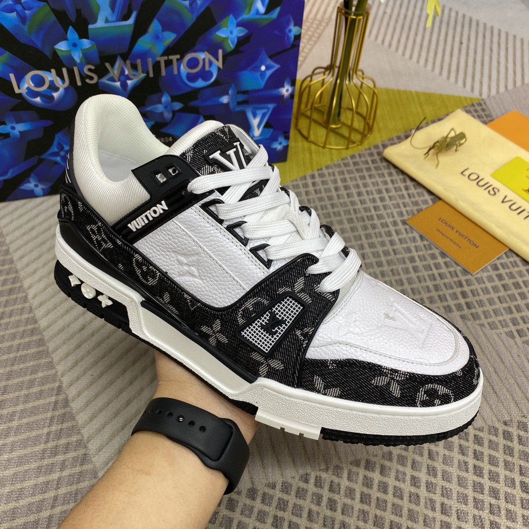 Men L*ouis V*uitton Top Sneakers