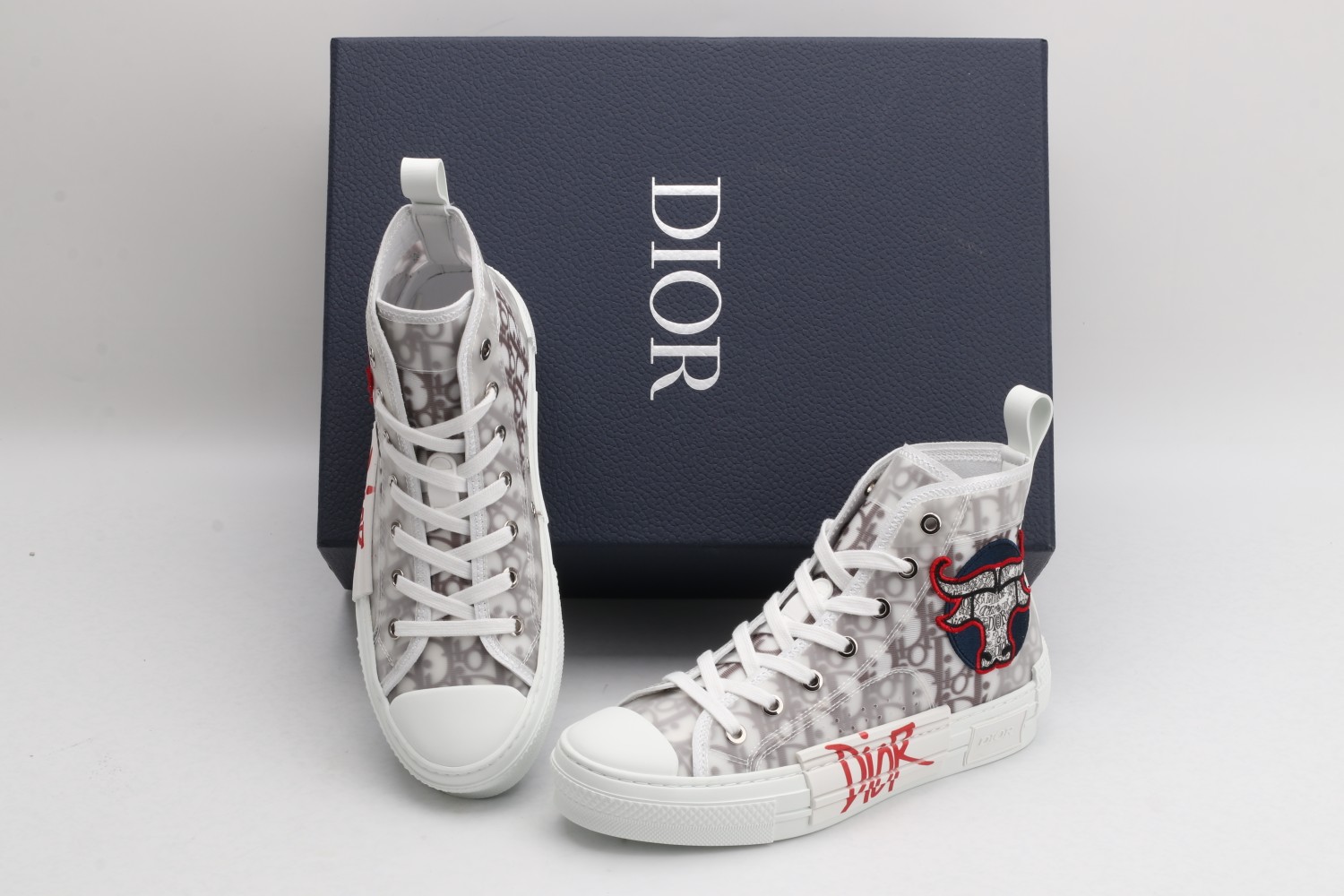 Men Women D*ior Top Sneakers