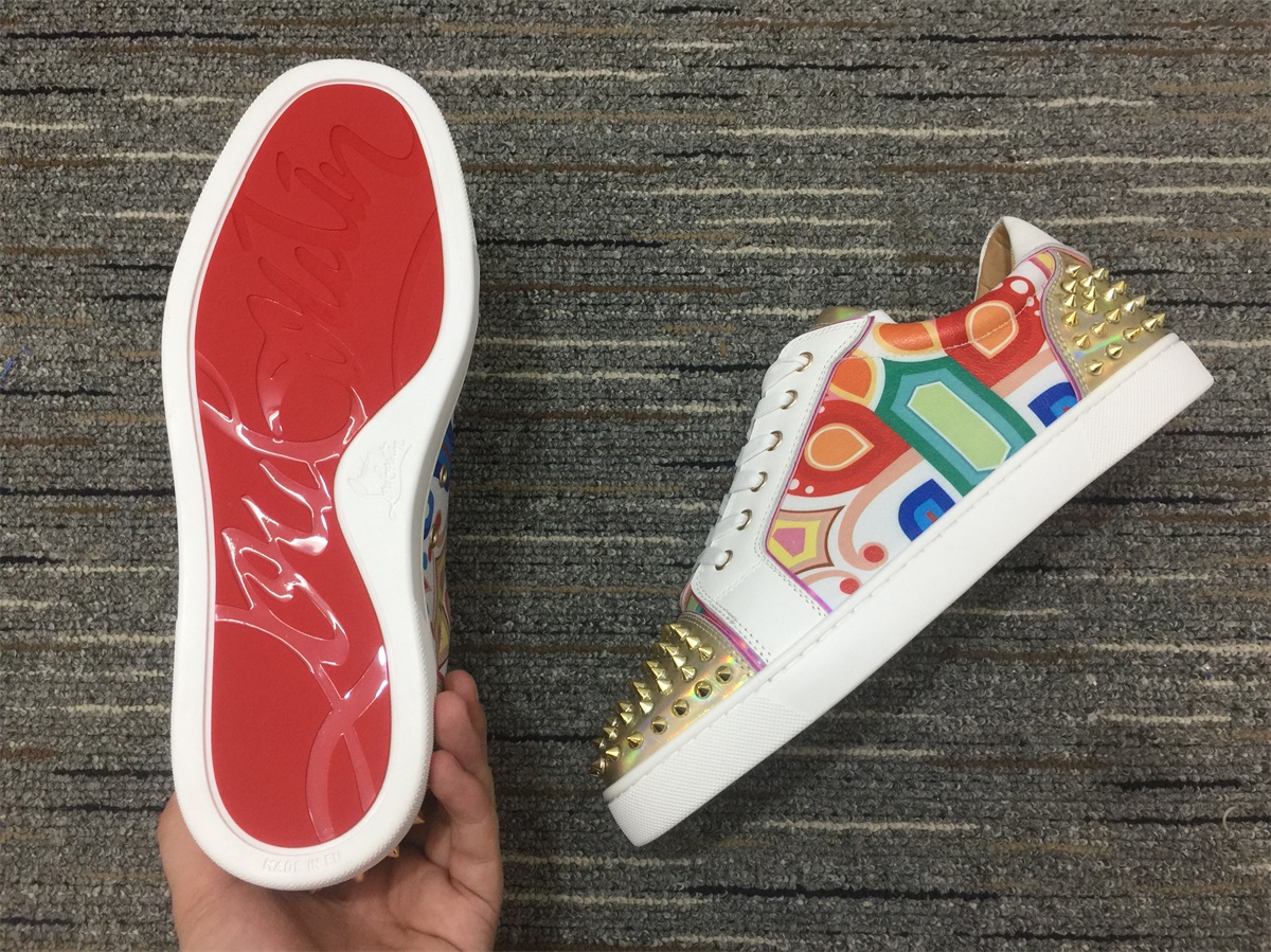 Men C*hristian L*ouboutin Low Top Sneakers