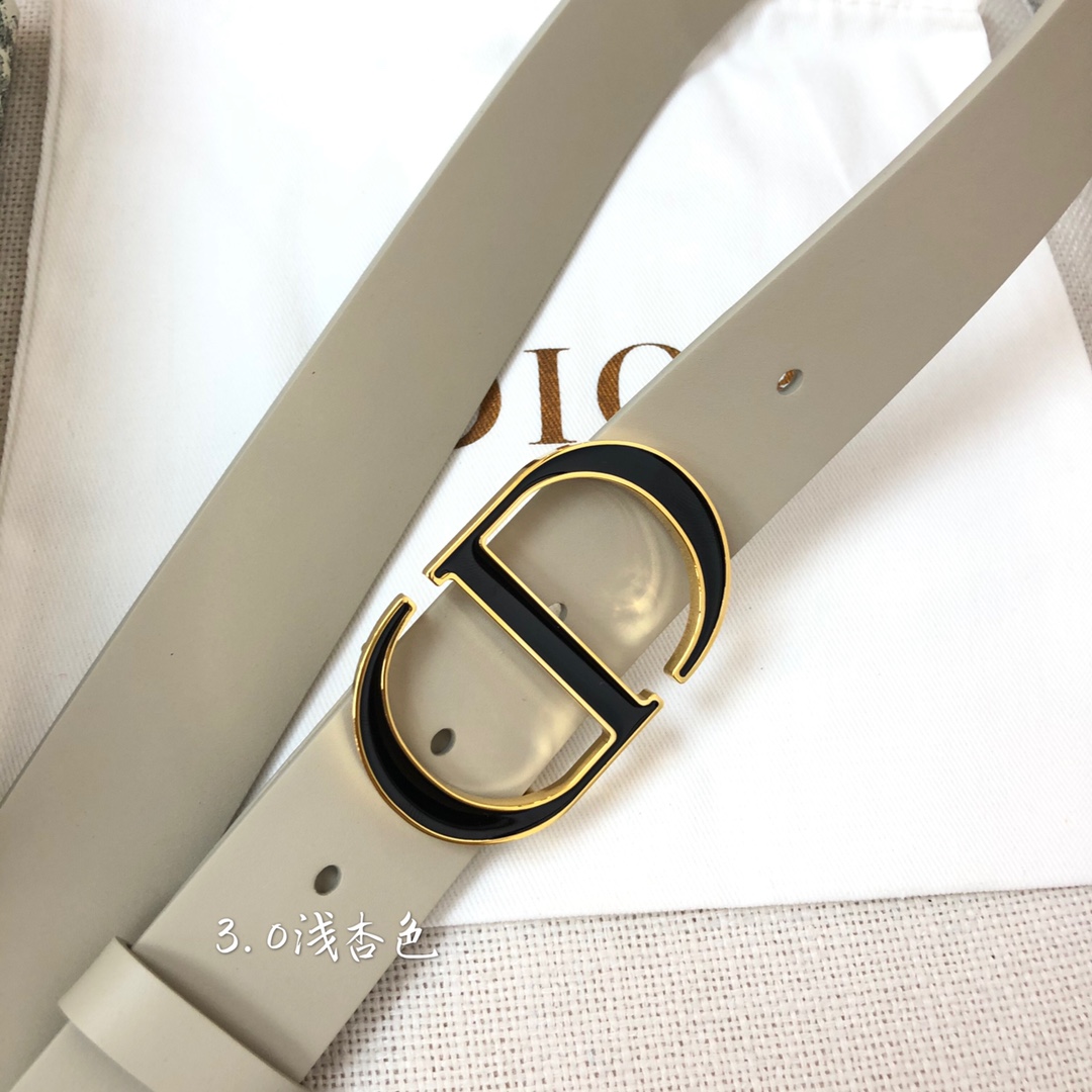 D*ior Belts Top Quality 30MM