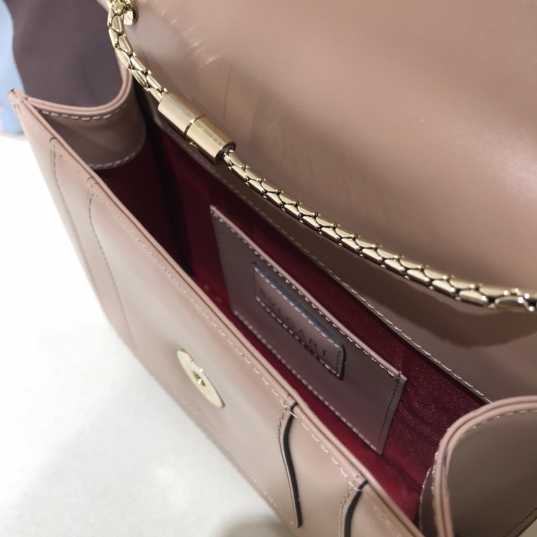 B*vlgari Top Bag 20*14*4.5cm