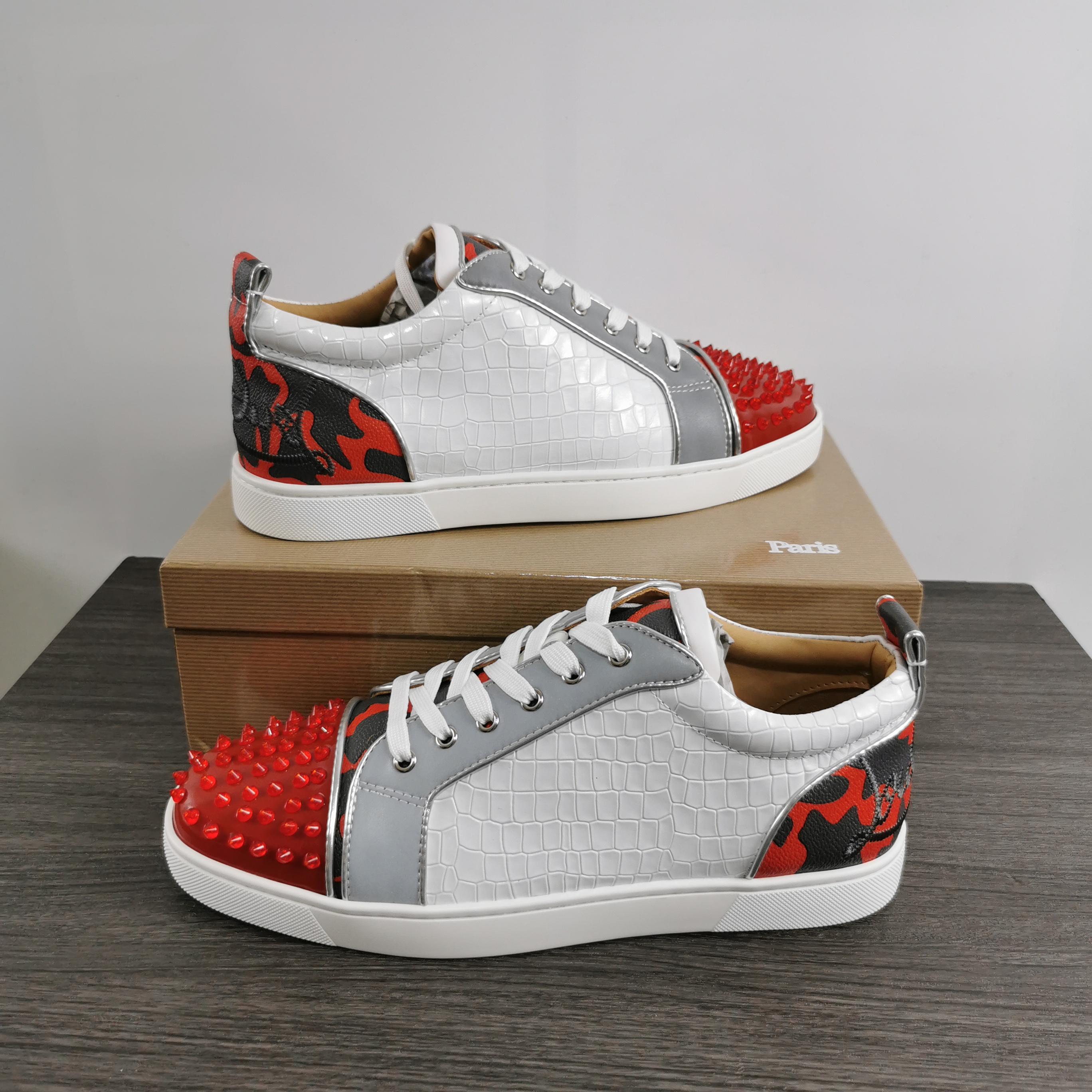 Men Women C*hristian L*ouboutin Top Sneaker