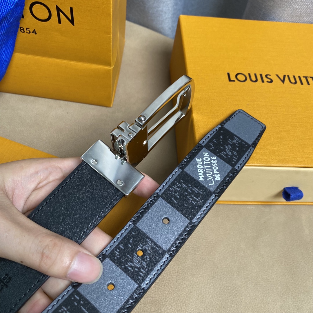 L*ouis V*uitton Belts Top Quality 35MM